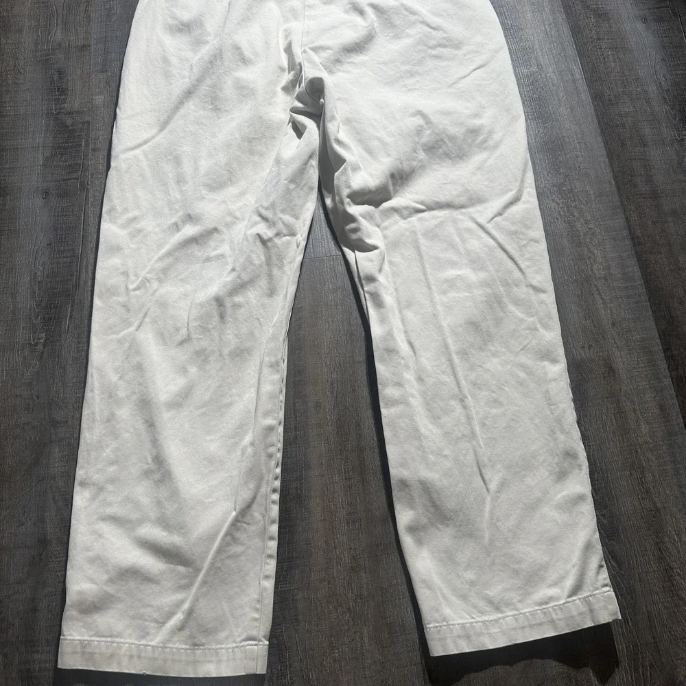 Polo Ralph Lauren‎ Pants Mens 36x30 Beige Chino Pleated Front Cotton Casual